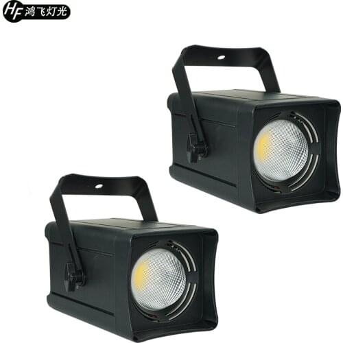 2 PCS 100W COB Par Light Warm/Cold White/RGBW Stage Effect Par Light LED for DJ Concert Wedding Disco COB Par