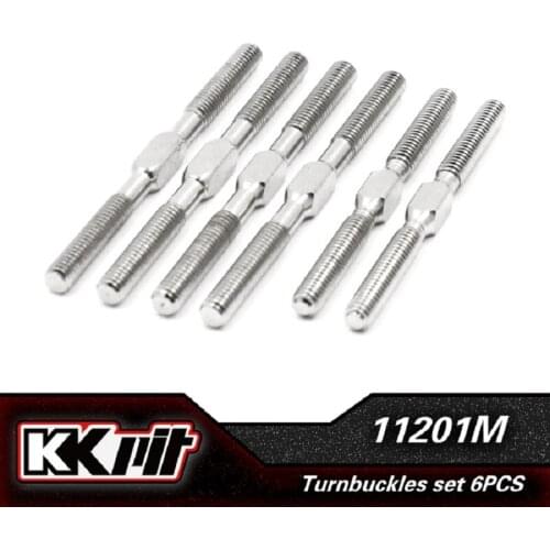 KKPIT KONE RC Car K1-SCE/TTE/LBE Parts Full Vehicle Rod 4 Long 2 Short 11201M