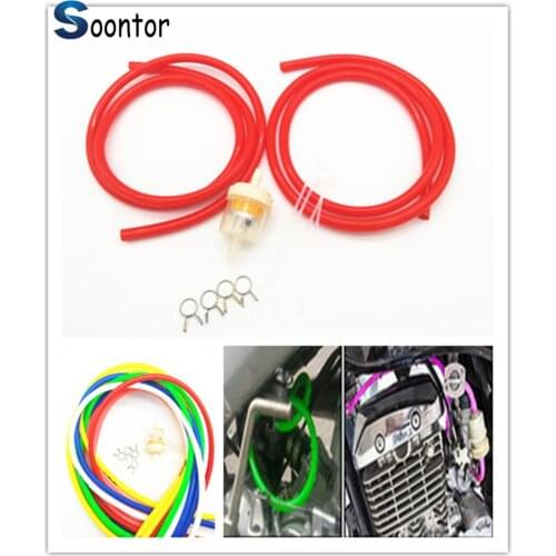 1M 2M Motorcycle Fuel Hose Oil Tube Filter Pipeline Rubber Line for Ducati HYPERMOTARD 821 SP 939 SP 1100 S EVO SP 796