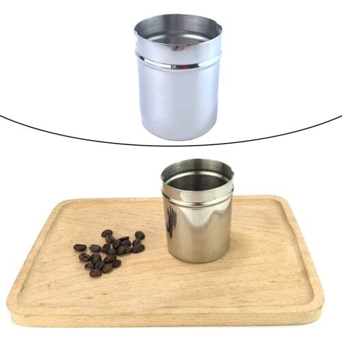 58mm Stainless Steel Coffee Dosing Cup Utility Powder Press Wear Resistant