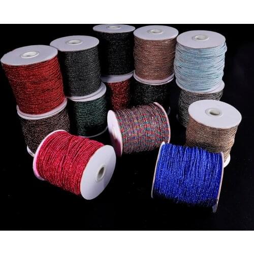 5m/lot 2mm soft Aluminium Wire Wrapped Metal Thread for Earring Necklace Hair Ornaments DIY Jewelry Craft Making