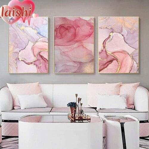 Diy Marble texture series, home decoration Diamond Painting Cross Stitch Full Drill Square Embroidery Diamond Mosaic Home Decor