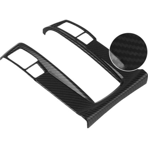 Carbon Fiber Gear Shift Panel Interior Trim Sticker for Viva Galml New Civic FC1 FK7, Effortlessly dress up your interior