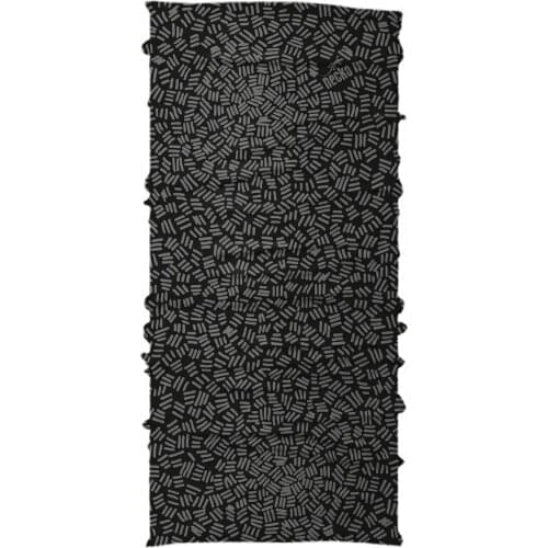 Necko Gray Lines Buff Bandana Face Mask-DN445 460043022