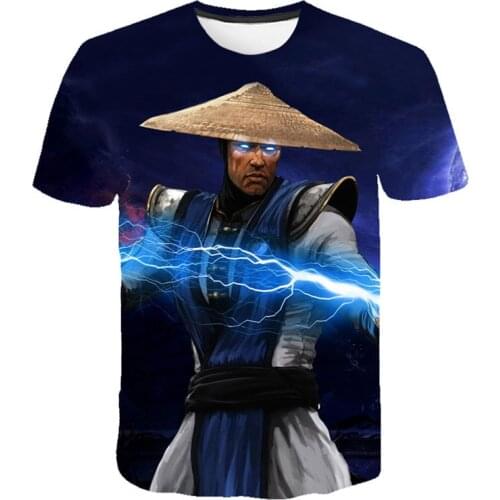 New Style Mortal Kombat 3D Men T Shirt New Fashion Casual Women Short Sleeve T Shirt Streetwear Cool Boy Girl Game Clothes