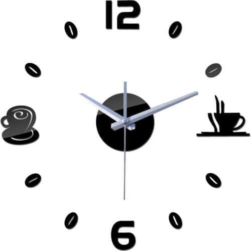 New 2019 sale time-limited real quartz wall clocks coffee diy fashion modern still life large decorative horloge digital clock