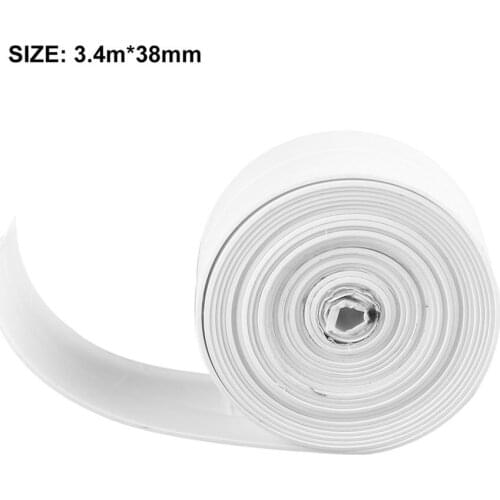Newest 3.2m*38mm White Mildewproof Sealing Sealant Strip Tape For Bathroom Kitchen Long Lasting Mildew Resistant Fast Delivery