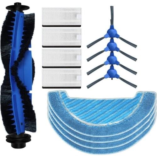 Main Brush Side Brush Hepa Filter Mop Cloth for Cecotec Conga 1790 Ultra Robotic Vacuum Cleaner Parts
