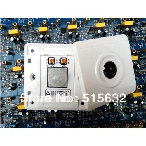 Free shipping new version PIR Light Switch Sensor Body Moving Detector Motion Sensing Lighting Switching