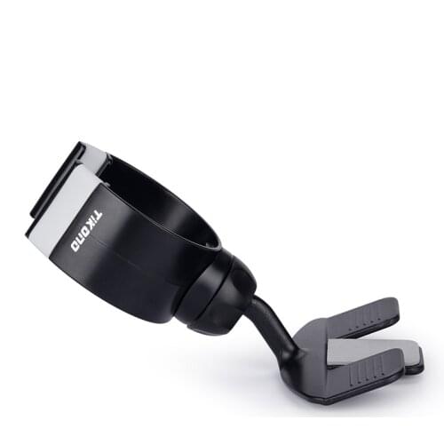 TIKONO Portable 360 degree Universal Car CD Slot Dash Phone Mount Stand Holder For iPhone For Samsung For Sony Car Phone Bracket