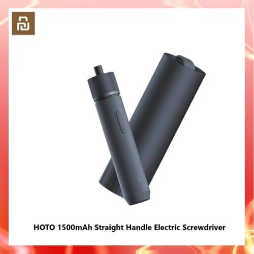 Xiaomi HOTO 1500mAh Electric Screwdriver Portable Rechargeable Integrated High Quality Screwdriver 12pcs 50mm S2 Screw Bits