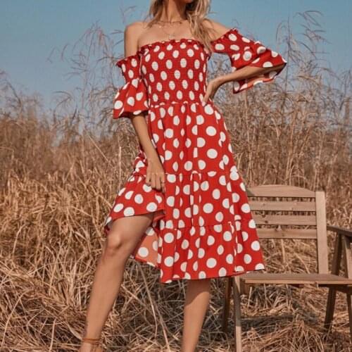 Siddons Summer Polka Dot Dresses