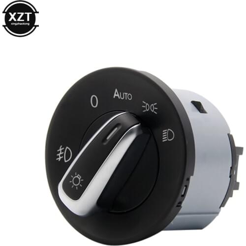 Headlight Fog Light Lamp Control Switch 1Z0941431K Headlight Switch For Skoda Octavia II 2004-2013