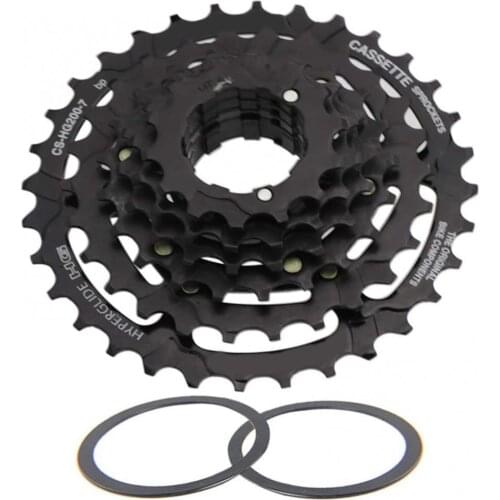 Cycling CS-HG200-7 7/21 Speed 12-32T MTB Bike Freewheel Steel Cassettes Bicycle Flywheel with Gasket Bicycle Accessories
