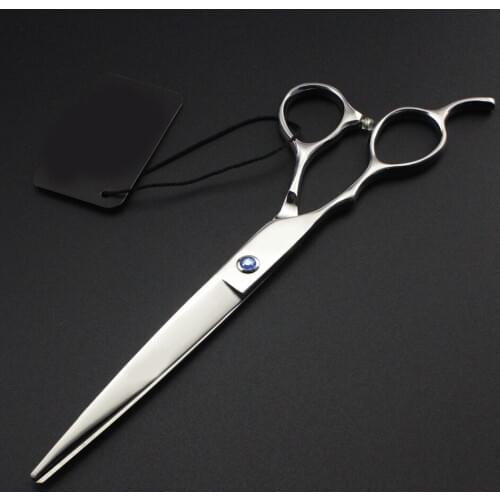 Engrave logo Hair scissors left-hand hairdressing scissors 7 INCH Hair shears Silvery scissors BIG Sales Promotion packing NEW