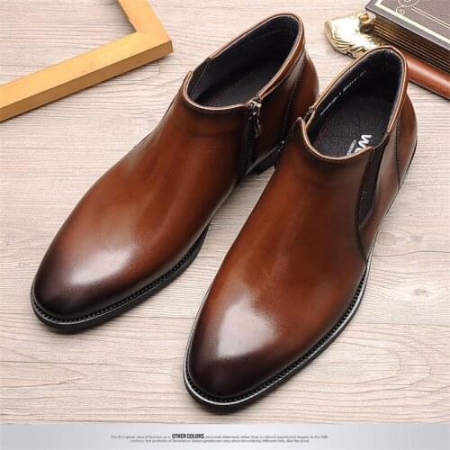 WOUFO Mens Winter Boots