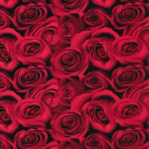 0.5*10m Free shipping 5 square meter HOT flower red rose water transfer printing film width 50cm 052 transfer printing film