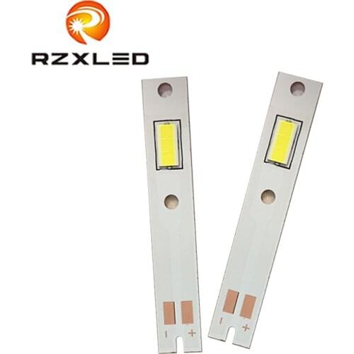 10PCS/Lot LED 12V White 30W Automotive Light Board 50*8MM C6 For 9006 H1 Lamp