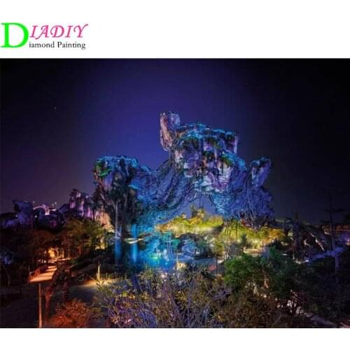2020 New Full Round Movie Avatar Diamond drawing Diamond embroidery 5D DIY Diamond setting Home decoration gifts