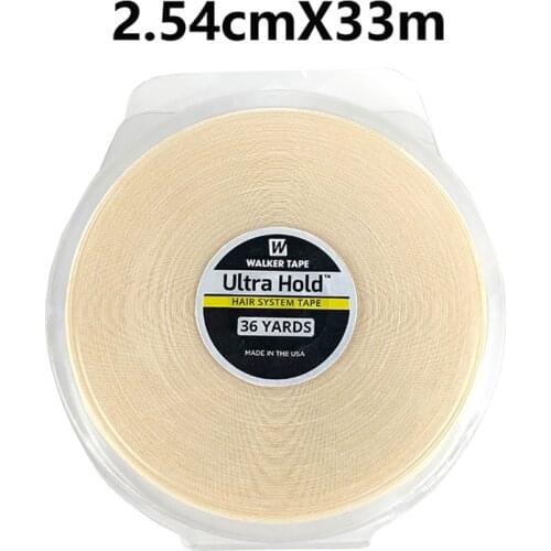 36yards White Ultra Hold Double Sided Tape Strong Hair System Tape For Hair Extension/Toupee/ Lace Wigs Adhesive Wig Tape