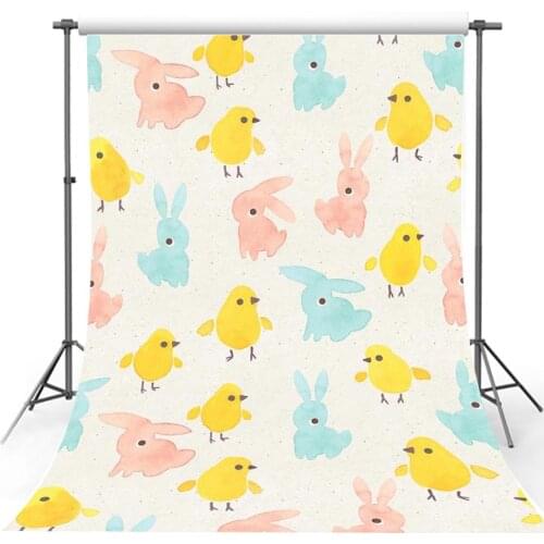 Avezano Photography Backgrounds Baby Shower Children Rabbit Chick Backdrops For Photo Studio Photocall Photozone Decor Wallpaper