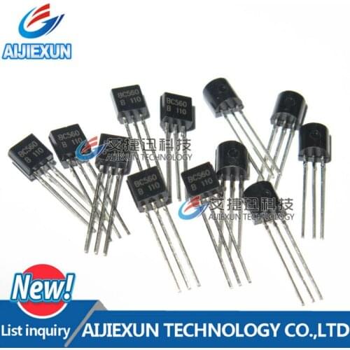 100Pcs BC560 Bipolar Transistors - BJT New and original