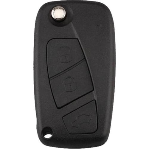 3 Buttons Remote Key Case Cover Shell For Fiat Panda Idea Punto Stilo Ducato