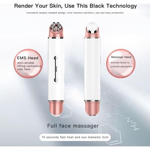 Electric Beauty Pen Radio Frequency Instrument Eye Massager Anti Aging Wrinkle Eye Patch Relief Micro-current Eye Massager