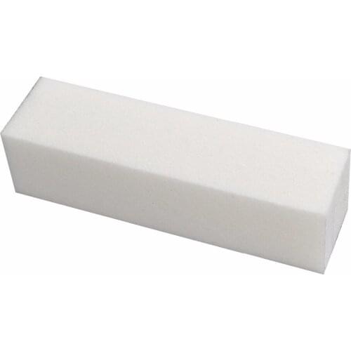 YZWLE Hot Sale 10Pcs/Lot White Nail Art Buffer File Block Pedicure Nails Buffing Sanding Polish