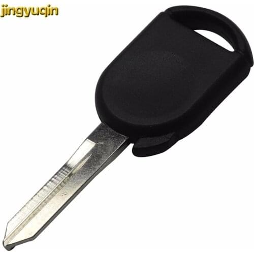 Jingyuqin Remote Car Key Shell For Ford Lincoln Mercury Uncut Key Blade Blank Key Cover Case No Chip