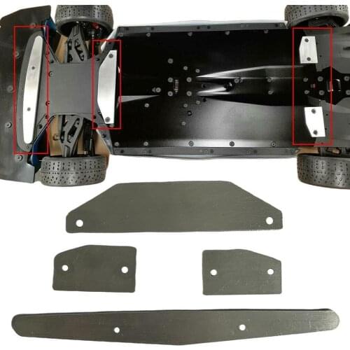 Metal Chassis Armor Protection Skid Plate Front Bumper For ARRMA 1/7 Felony Infraction Limitless RC Car Upgrade Parts