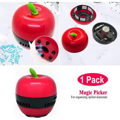 Mini Portable Desktop Dust Handheld Cordless Diamond painting tools Operated by Battery for Keyboard Laptop Table Cleaning