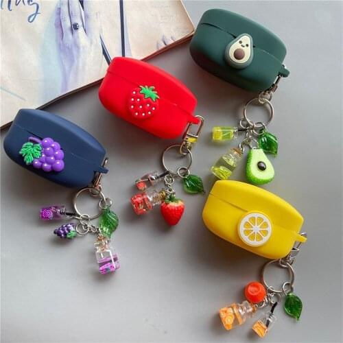 Fruit Soft Shell Spare Parts Silicone All-Inclusive Protective Casefor SONY WF-1000XM4 Wireless Bluetooth Earphone