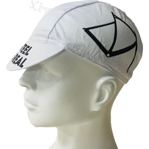 New Style Summer Sketch Line Cycling Caps White Black Polyester Quick Drying Team Pro Men And Women Wear 2021 Bike Hats