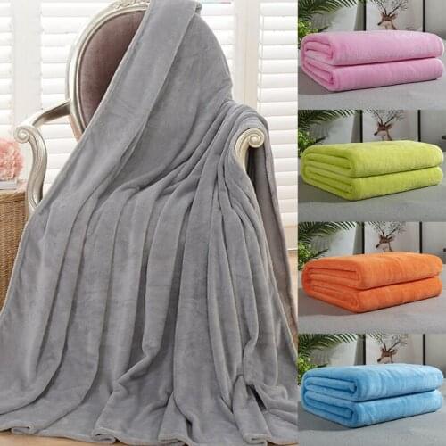 Quilt Blanket Microfiber Flannel Soft Blankets for Sofas Beds for Couch Ultra Warm for All Seasons Best Gift @LS