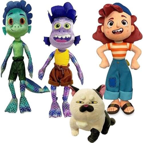 Disney Pixar Luca Plush Luca Movie Alberto Giulia Sea Monster Plush Doll Childrens Toy Scenery Decoration Holiday Gift