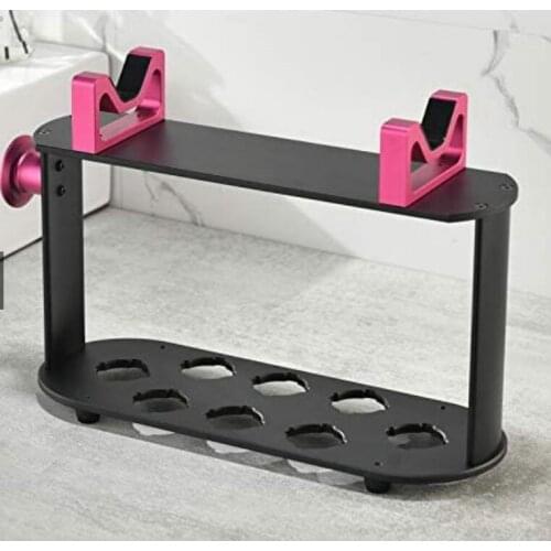 Airwrap stand Curling Iron Rack Aluminum Alloy Dressing Table Curly on desk. High class good