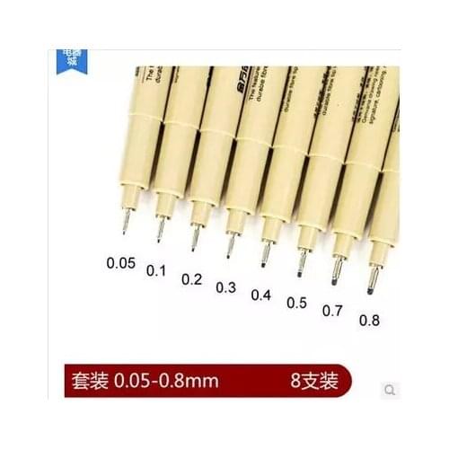 Sketch&Comic drawing pens 8pcs/lot
