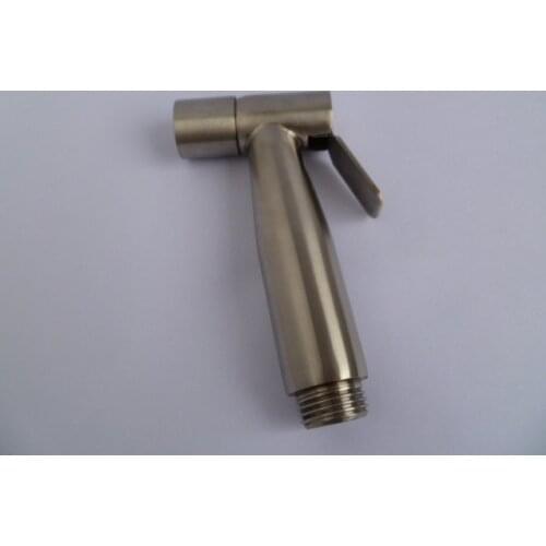 SUS304 stainless steel bidet spray gun flush toilet floor hand held large nozzle wash ass gynecological vagina