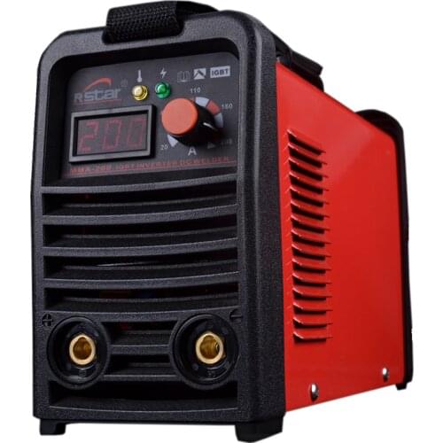 Rstar Digital Display Portable IGBT Inverter 110v/220v Double voltage automatic conversion DC MMA-200 Welding Machine