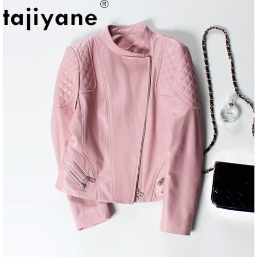 Real Clothes Leather for Women Genuine Sheepskin Jackets Woman Clothing Fashion Biker High Quality Veste Femme TN1958