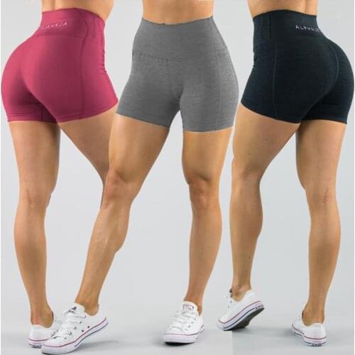 Women Sport Leggings Fitness Half High Waist Quick Dry Skinny Bike Pockets Short Leggings Ladies Elastic Casual Leggings