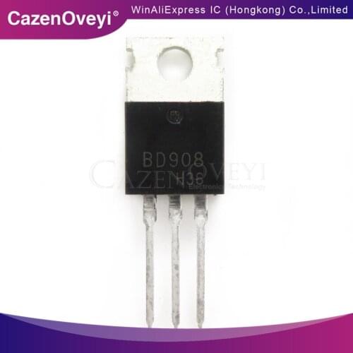 10pcs/lot BD908 TO-220 15A 45V new original In Stock