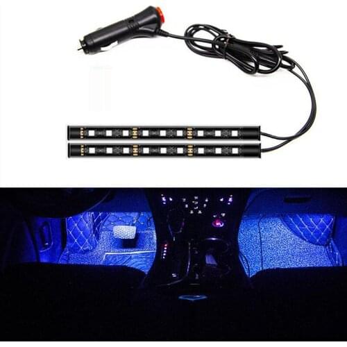 2pcs car LED foot lamp floor lamp decorative lamp for Dodge Journey JUVC/Charger/DURANGO/CBLIBER/SXT/DART