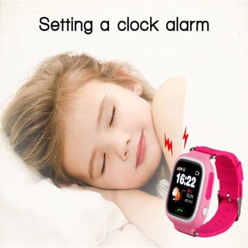 2021 waterproof smart gps tracker watch phone call sos q90 gps smart watch sim card