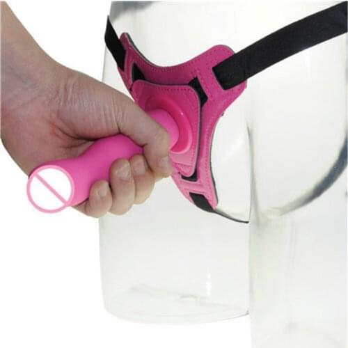 4.5 inch 4 Colors Silicone Waterproof Realistic Cock Harness set Extreme Swirly G Strap On kit Adult toys for women dildo anal