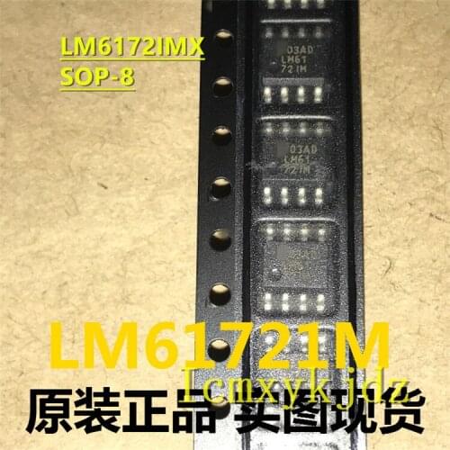 5Pcs/Lot , LM6172IM LM61721M LM6172IMX SOP-8 ,New Oiginal Product New original free shipping fast delivery