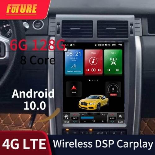 Tesla Style Big Screen Car Android Radio Stereo Multimedia Player For Land Rover Freelander 2015-2019 GPS Navigation Head Unit