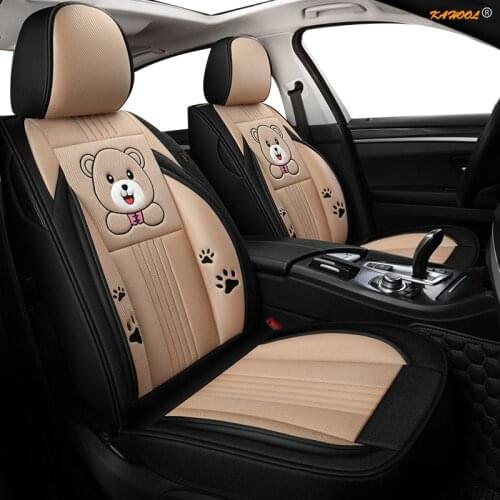 KAHOOL flax car seat covers For audi a6 4f a4 a3 a5 q3 q5 q2 lada xray mitsubishi pajero skoda octavia nissan leaf seat cover