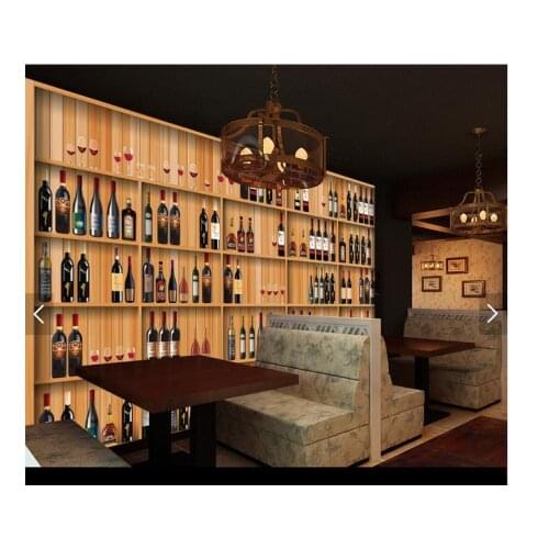 Customized photo wallpaper 3d wall murals wallpaper Red wine wine large murals wall papers for bedroom wallpaper decoration